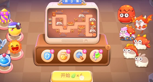 《保卫萝卜4》恶龙传说第3关攻略