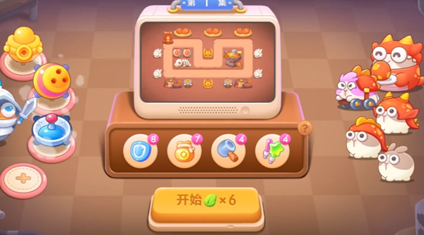 《保卫萝卜4》恶龙传说第1关攻略
